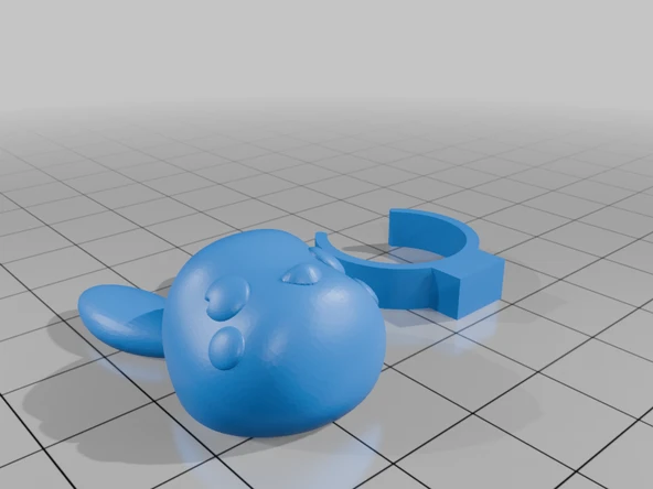 Byr Tavşan Yüzüğü - Destek Yok - Çok Molor (Sadece Plastik Aparattır!!!) 3D - Resim 3