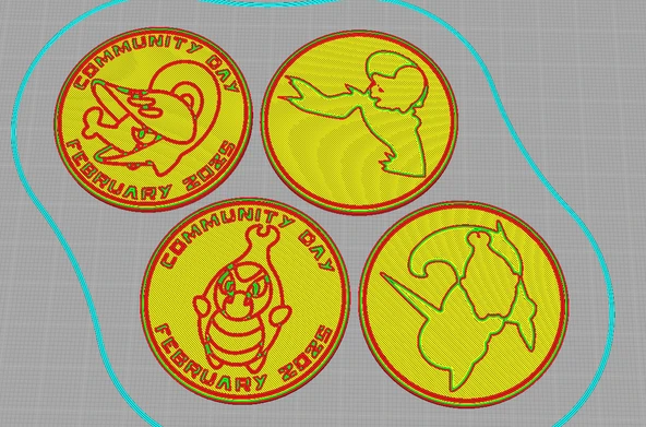 Byr Pokemon Go Topluluk Günü #98 Coin - Karrablast/Shelmet (Sadece Plastik Aparattır!!!) 3D - Resim 2