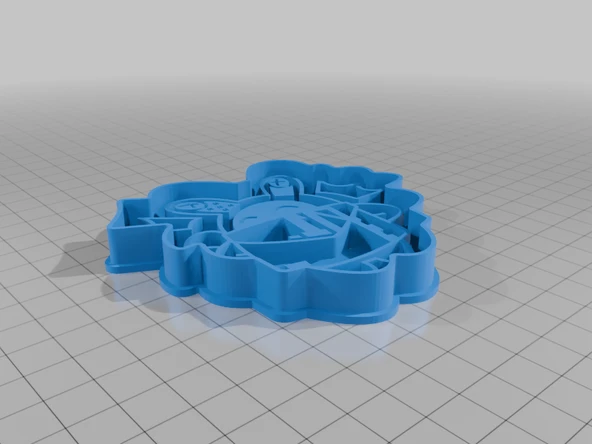 Byr Zenless bölgesi sıfır bangboo kurabiye kesici (Sadece Plastik Aparattır!!!) 3D - Resim 4