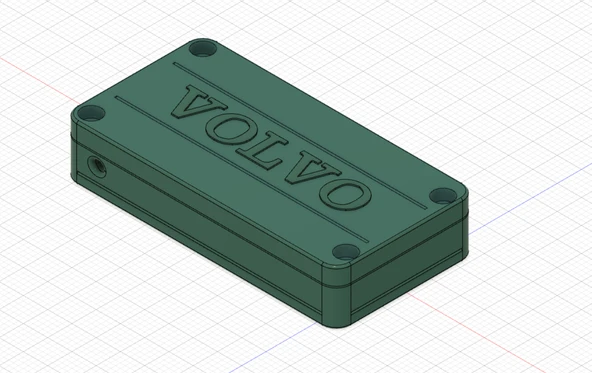 Byr Volvo Anahtar Etiketi (Sport Anahtarı) (Sadece Plastik Aparattır!!!) 3D ürün görseli 1