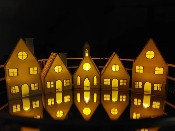 Byr Çay Hafif Evleri (Sadece Plastik Aparattır!!!) 3D