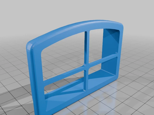 Byr Kızak kurabiye kesici (3D yapı) (Sadece Plastik Aparattır!!!) 3D - Resim 5