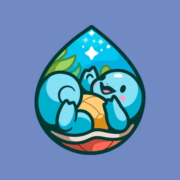 Byr Squirtle Keychain, Squirtle Keyfob, Pokemon Keychain, Pokemon Charm, Squirtle Charm, Pokemon Hediyesi (Sadece Plastik Aparattır!!!) 3D - 2