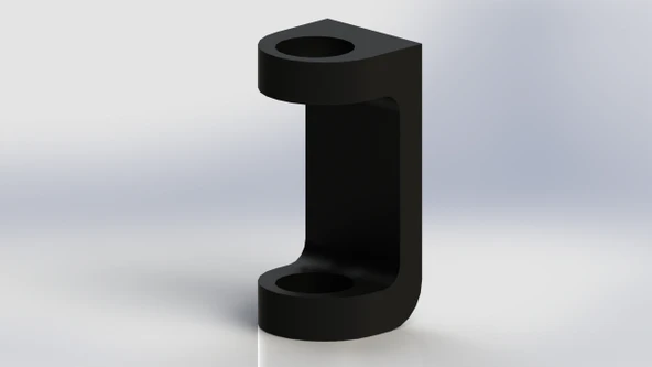 Byr Çocuk/küçük diş fırçası duvar tutucusu (Sadece Plastik Aparattır!!!) 3D - 5