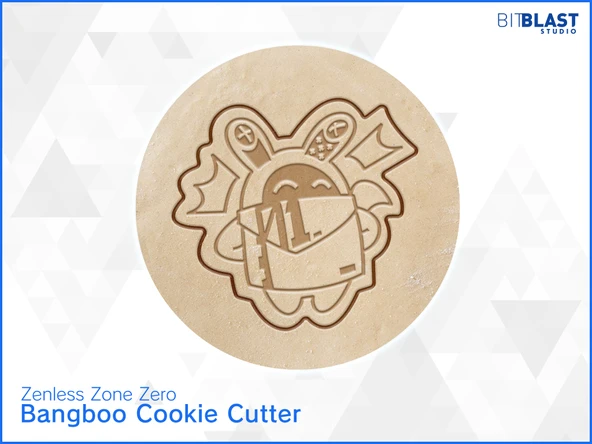 Byr Zenless bölgesi sıfır bangboo kurabiye kesici (Sadece Plastik Aparattır!!!) 3D - Resim 3