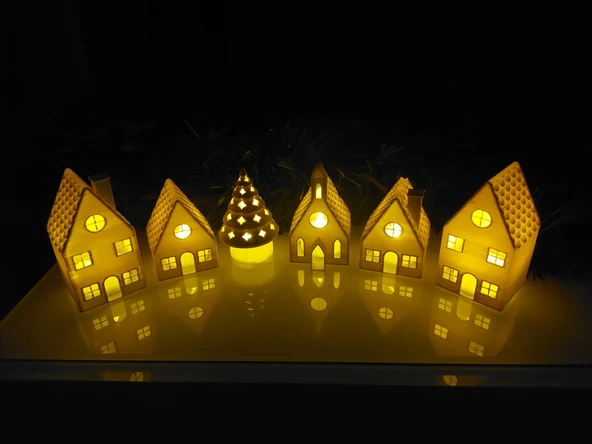 Byr Çay Hafif Evleri (Sadece Plastik Aparattır!!!) 3D - 3