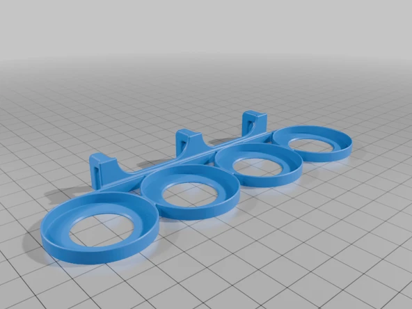 Byr Ikea Skadis için Universal (çoğunlukla) boya sahibi - Citadel (eski ve yeni), Vallejo boya şişesi (Sadece Plastik Aparattır!!!) 3D - 2