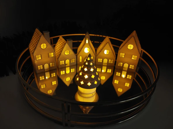 Byr Çay Hafif Evleri (Sadece Plastik Aparattır!!!) 3D - 4