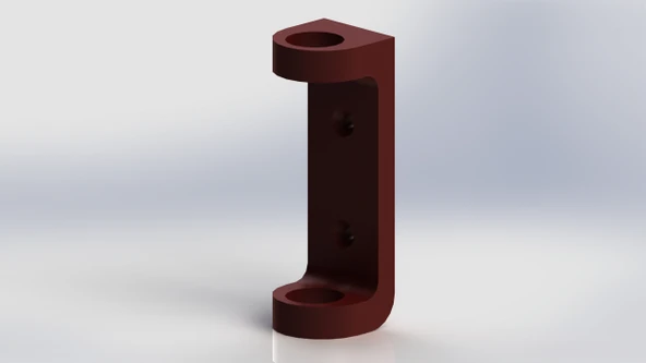 Byr Basit diş fırçası banyo duvar tutucu (Sadece Plastik Aparattır!!!) 3D - 2