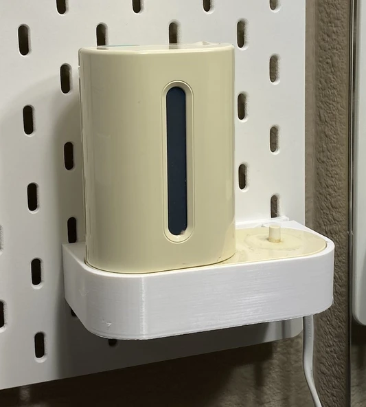 Byr Philips Sonicare UV Diş Fırçası Santizer ve Şarj Cihazı için Skådis Mount, Model HX6160/D (Sadece Plastik Aparattır!!!) 3D