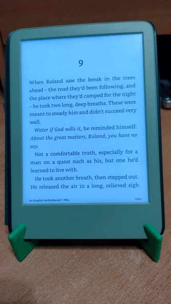 Byr Kindle 2024 modeli için katlanabilir standı (Sadece Plastik Aparattır!!!) 3D - Resim 2