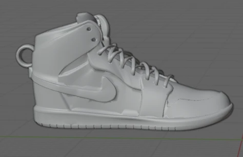 Byr Nike Air Jordan Keychain (Sadece Plastik Aparattır!!!) 3D - Resim 5