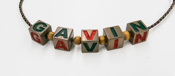 Byr Alfabe kolyesi (Sadece Plastik Aparattır!!!) 3D - Resim 4