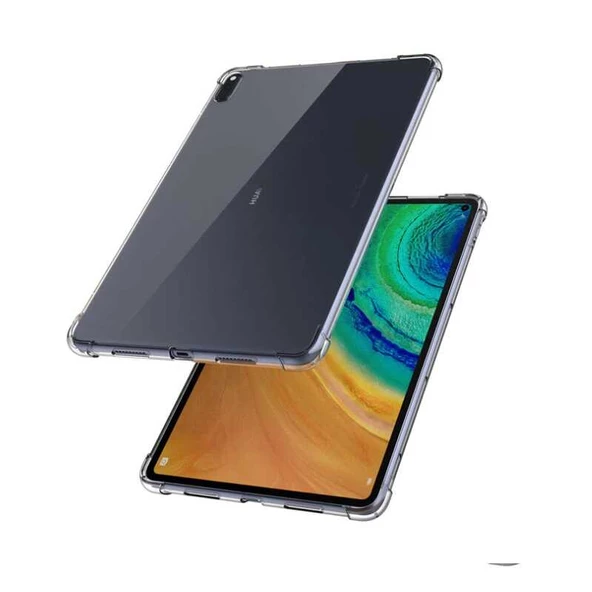 Huawei Mate Pad 10.4 Kılıf Tablet Nitro Anti Shock Silikon Kılıf - 3