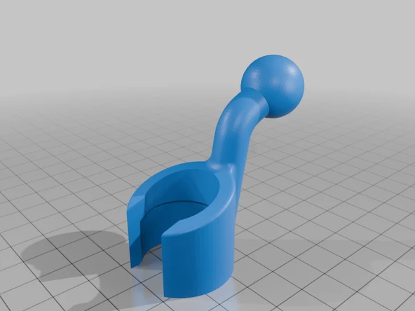 Byr Ayarlanabilir duş başlığı tutucu (Sadece Plastik Aparattır!!!) 3D - 5