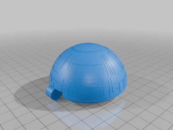 Byr Ölüm Yıldızı Kutusu (Yüzük Kutusu) (Sadece Plastik Aparattır!!!) 3D - 5