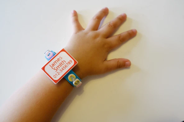 Byr Özelleştirilebilir LEGO Noktalar Bilezik/Kol Bandı Adı Etiketi (Sadece Plastik Aparattır!!!) 3D - Resim 3