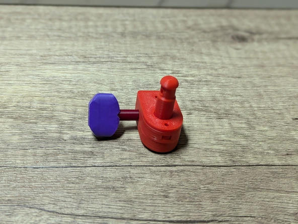 Byr Ukulele tunerleri, Model 2 (Sadece Plastik Aparattır!!!) 3D - Resim 3