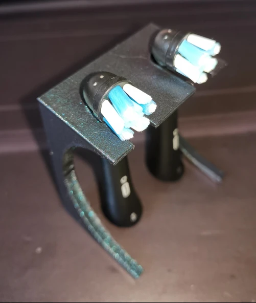 Byr Oral b io için diş fırçası tutucu (Sadece Plastik Aparattır!!!) 3D - 4