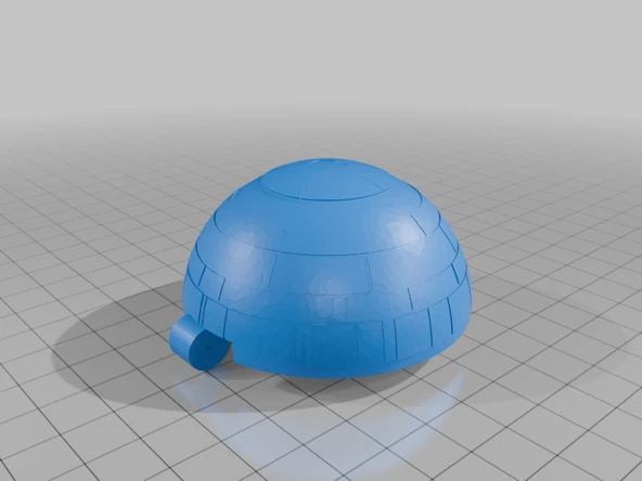 Byr Ölüm Yıldızı Kutusu (Yüzük Kutusu) (Sadece Plastik Aparattır!!!) 3D - 4