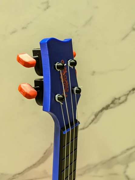 Byr Ukulele tunerleri, Model 2 (Sadece Plastik Aparattır!!!) 3D ürün görseli 1