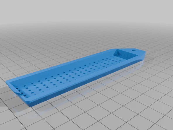 Byr PS5 SSD Havalandırılmış Kapak (Sadece Plastik Aparattır!!!) 3D - Resim 2