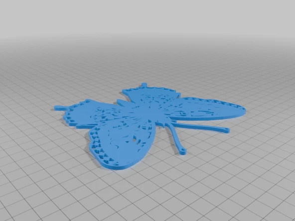 Byr Kelebek çok tabakalı 3D modeller/ 3D katman/ 3D mandala (Sadece Plastik Aparattır!!!) 3D - Resim 3