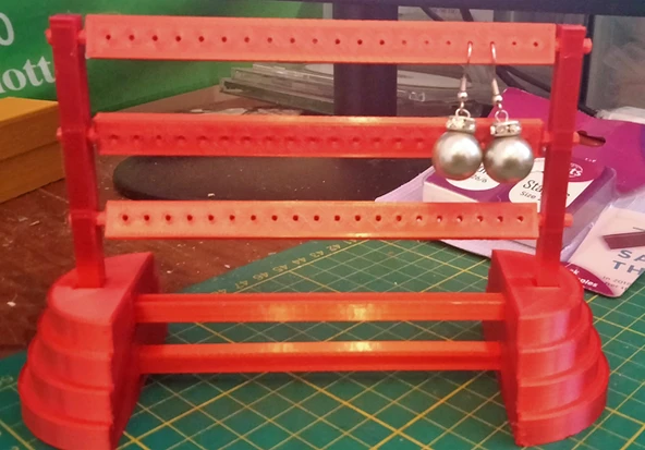 Byr Anneler Günü veya Günlük Kullanım için Kulak Yüzük Tutucu. (Sadece Plastik Aparattır!!!) 3D - Resim 3