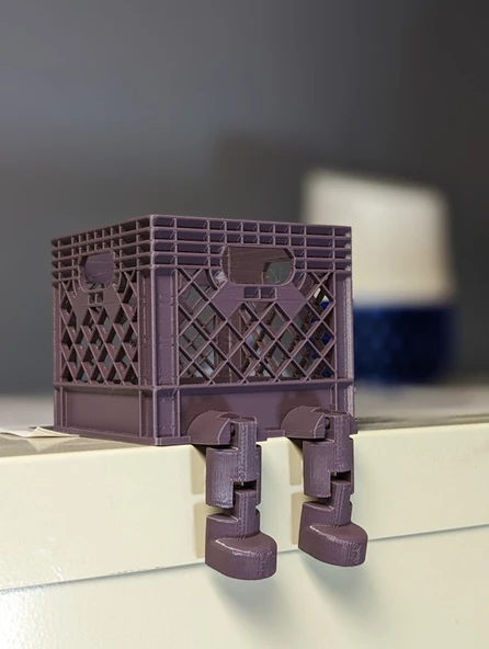 Byr Flexi bacaklı süt sandığı (Sadece Plastik Aparattır!!!) 3D - 3
