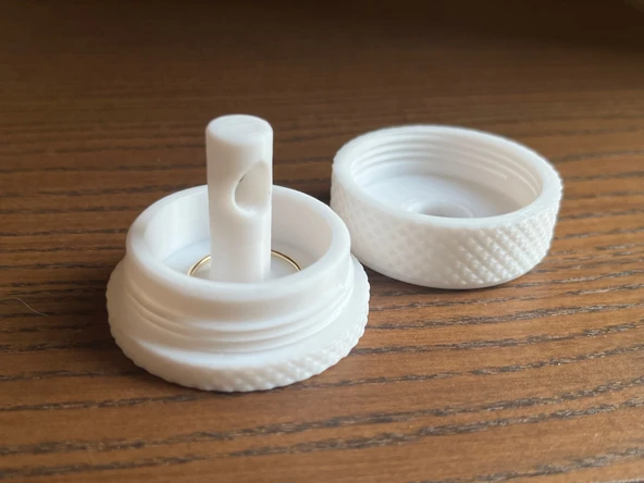 Byr Dişli Yüzük Tutucu - Lion Metch Inspired (Sadece Plastik Aparattır!!!) 3D - Resim 3