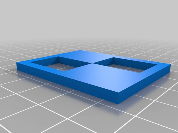 Byr Küpe Modeli Dikdörtgenler Birleştirilebilir Kolye AROS (Sadece Plastik Aparattır!!!) 3D - Resim 3