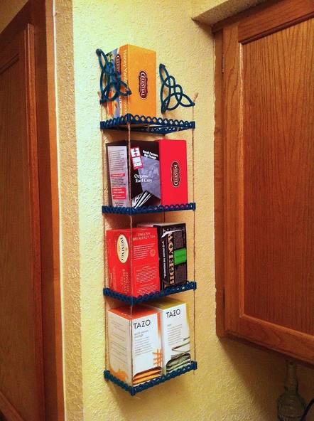 Byr Celtic ilhamlı çay rafı (Sadece Plastik Aparattır!!!) 3D