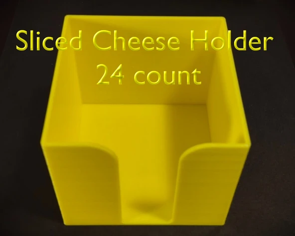 Byr Dilimlenmiş peynir tutucu (Sadece Plastik Aparattır!!!) 3D - 2