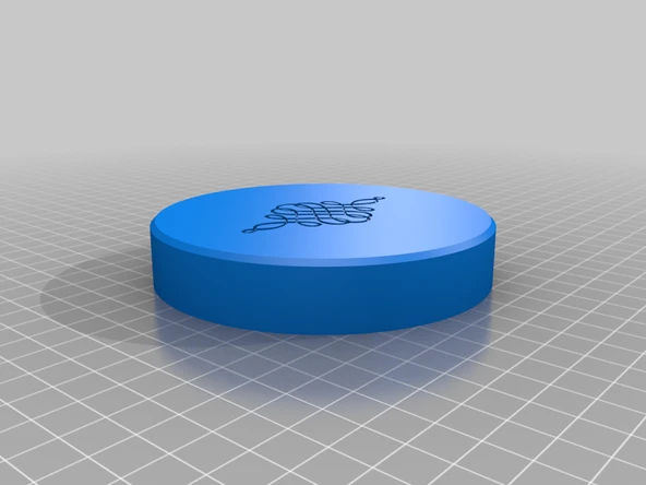 Byr Dekoratif kakma 100mm 100mm veya 3_93 inç ile yuvarlak kap (Sadece Plastik Aparattır!!!) 3D - 2