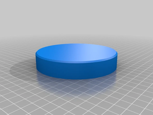 Byr Dekoratif kakma 100mm 100mm veya 3_93 inç ile yuvarlak kap (Sadece Plastik Aparattır!!!) 3D - 4