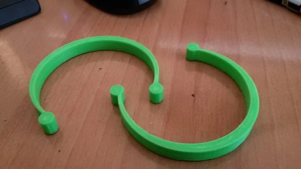 Byr klip pantolon -piza; (Sadece Plastik Aparattır!!!) 3D - 3