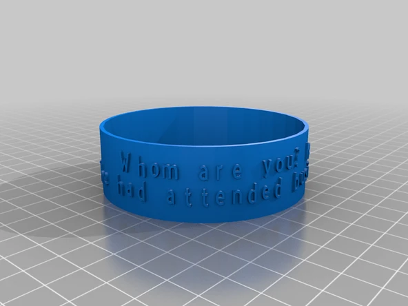 Byr Farklı yazı tipleri gösteren bilezikler (Sadece Plastik Aparattır!!!) 3D - Resim 4