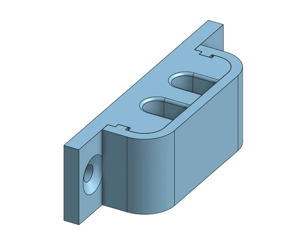 Byr USB kabloları için tablo klipsi (Sadece Plastik Aparattır!!!) 3D - Resim 2