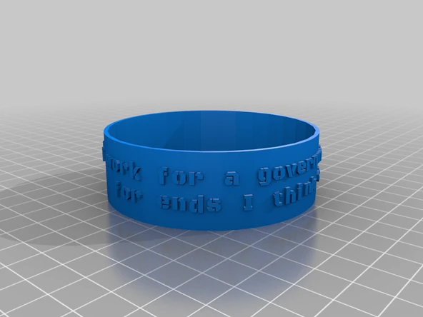 Byr Farklı yazı tipleri gösteren bilezikler (Sadece Plastik Aparattır!!!) 3D - Resim 3