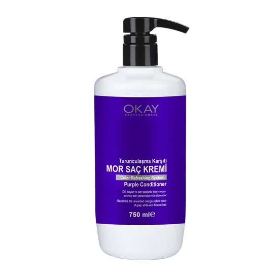 OKAYPROFESSIONNEL Mor Saç Kremi 750ml (Color Refresher System)