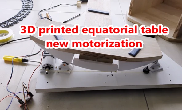 Byr Dobson teleskopu için parametrik ekvator tablo veya platform (Sadece Plastik Aparattır!!!) 3D ürün görseli