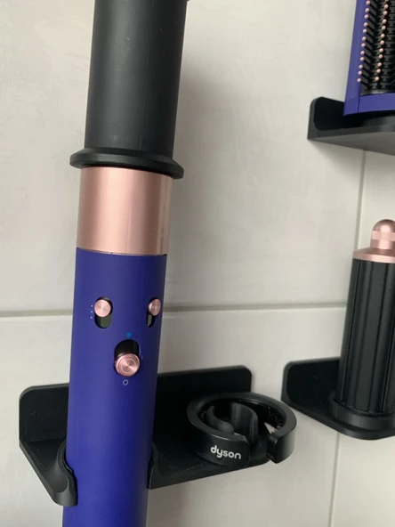 Byr Dyson Airwrap Mini Raf Duvar Montajları Yeniden Tasarlandı (Sadece Plastik Aparattır!!!) 3D - Resim 3