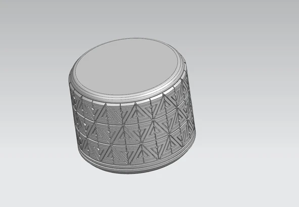 Byr İplikli dekoratif kutu (Sadece Plastik Aparattır!!!) 3D - 4