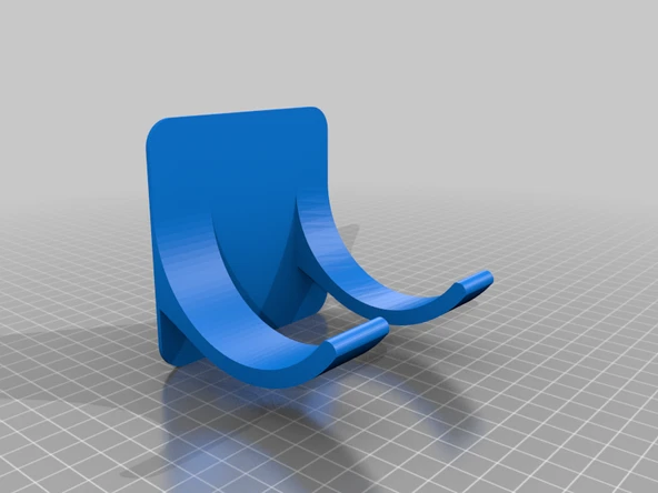 Byr Xiaomi Saç Kurutucu Duvar Montajı (Sadece Plastik Aparattır!!!) 3D