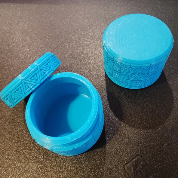 Byr İplikli dekoratif kutu (Sadece Plastik Aparattır!!!) 3D - 3