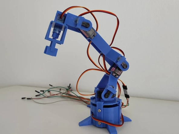 Byr Robotik kol (v.1) (Sadece Plastik Aparattır!!!) 3D - Resim 3