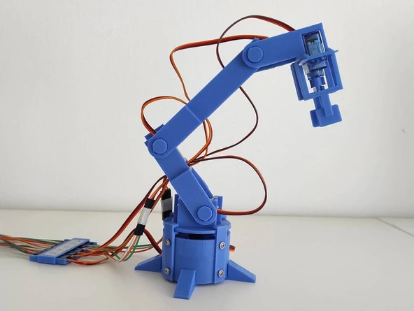 Byr Robotik kol (v.1) (Sadece Plastik Aparattır!!!) 3D ürün görseli