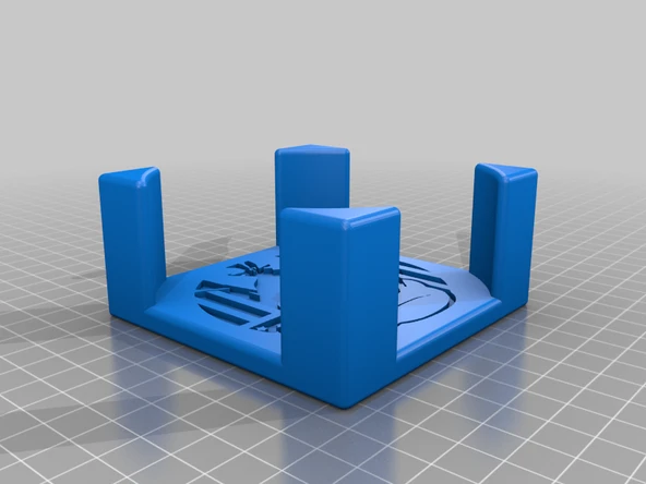 Byr Trump İçecek bardak altlıkları (Sadece Plastik Aparattır!!!) 3D - 4