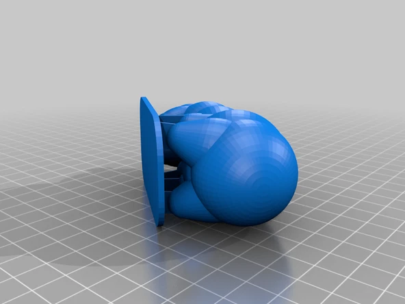 Byr Tardigrade kolye (Sadece Plastik Aparattır!!!) 3D - 2