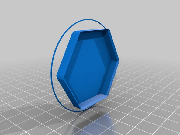 Byr Satürn Yüzük Kutusu (Sadece Plastik Aparattır!!!) 3D - Resim 4